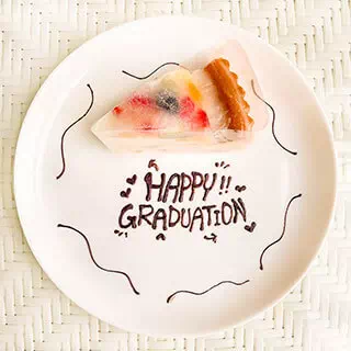 デザートプレート - カットケーキ - プレート例