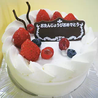 デザートプレート - ホールケーキ