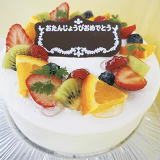 デザートプレート - ホールケーキ