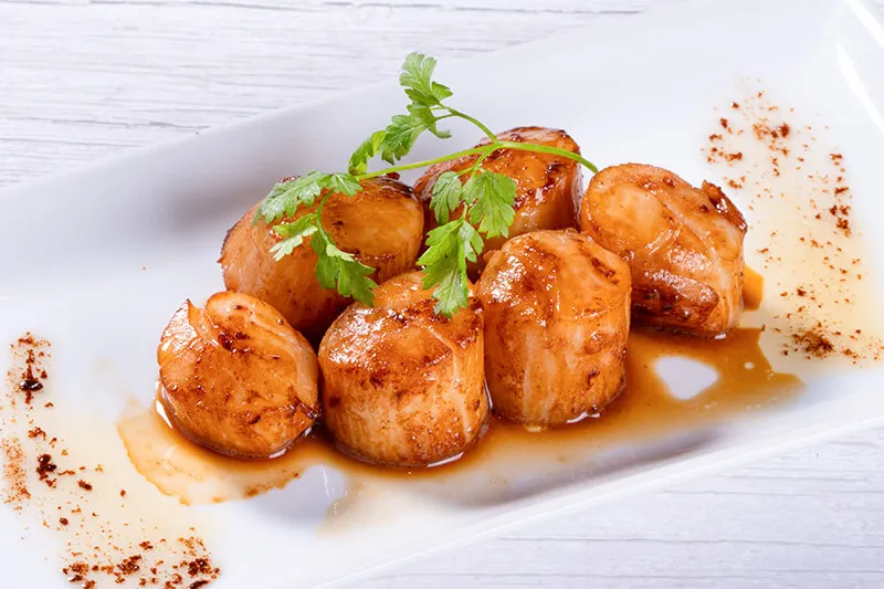 ホタテのバターソテー